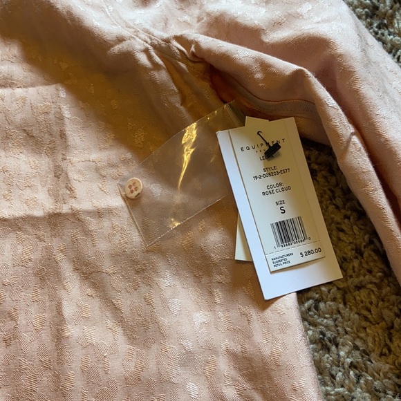 Equipment LEMMA blouse in rose cloud - Picture 5 of 7